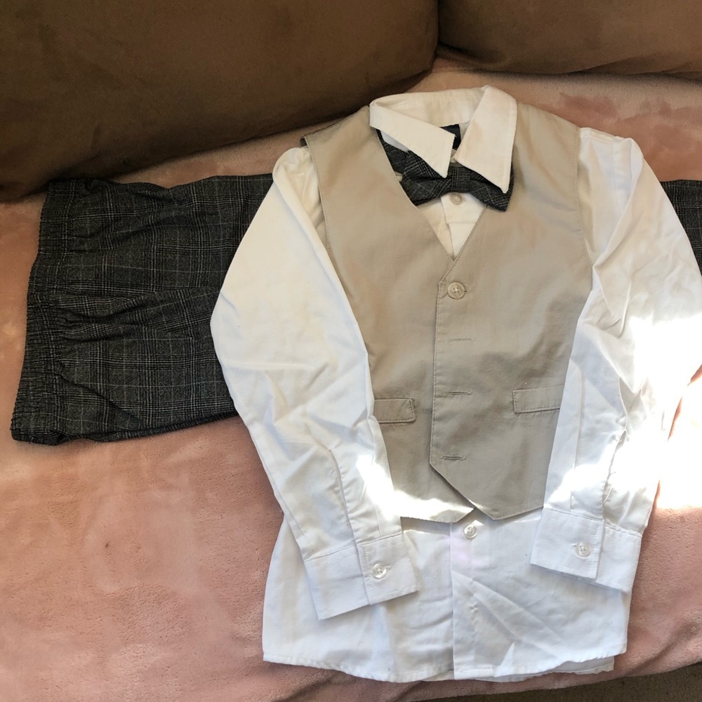 NÁUTICA: Size BOYS 7 4 Pieces Dress Suit Set